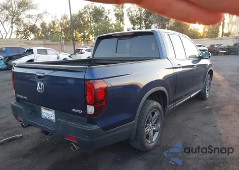 2022 Honda Ridgeline Rtl из США, поврежденный, VIN 5FPYK3F74NB033148